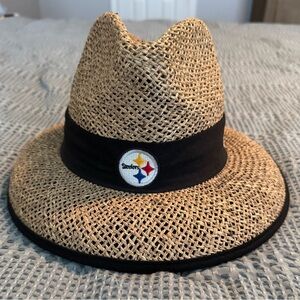 New Era Tan Straw Hat